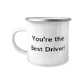 thumbnail image 1 of Perfect Driver Gifts, You're the Best Driver!, Birthday 12oz Camper Mug For Driver from Friends, Inexpensive driver gifts, Cheap driver presents, Budget friendly driver gifts, Cost effective driver, 1 of 4