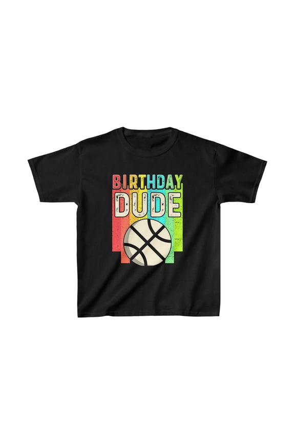 Perfect Dude Birthday Boy Birthday Dude Basketball Birthday Gifts Gamer Boys Shirt
