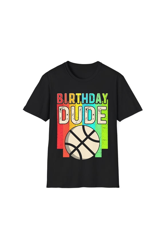 Perfect Dude Birthday Boy Birthday Dude Basketball Birthday Gifts Gamer Mens Shirt