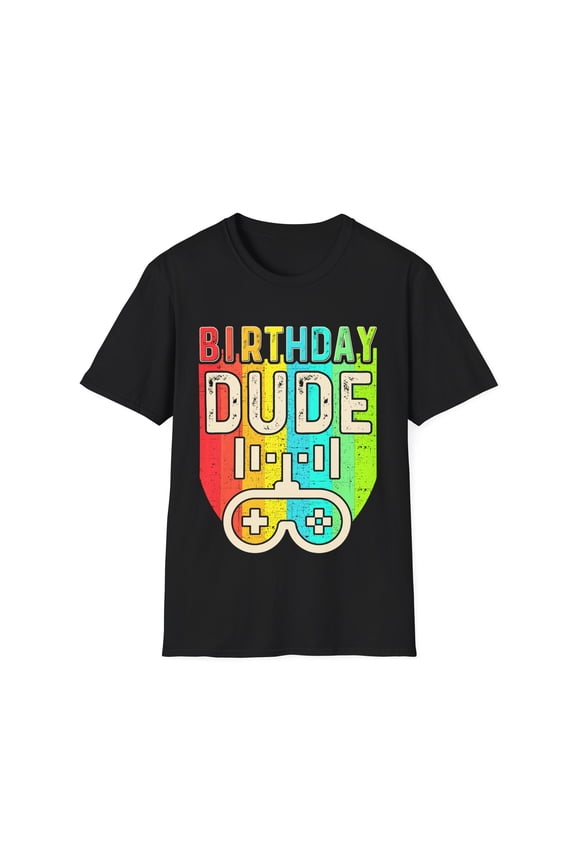 Perfect Dude Birthday Boy Birthday Dude Video Game Birthday Gifts Gamer Mens T Shirts