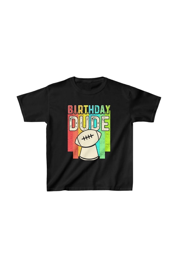 Perfect Dude Birthday Boy Football Game Birthday Dude Birthday Gift Boys Dude Boy Shirts