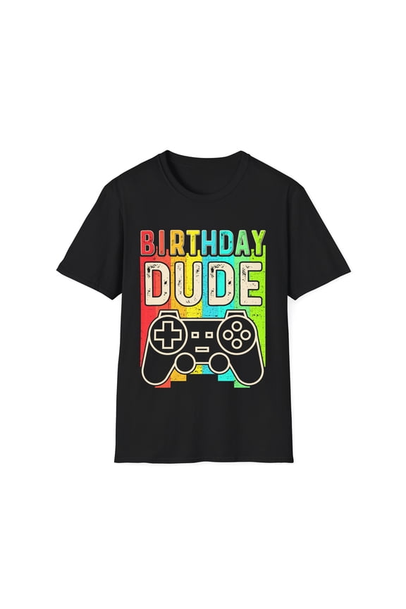Perfect Dude Birthday Boy Video Game Birthday Dude Birthday Gift Men Dude Mens Shirt