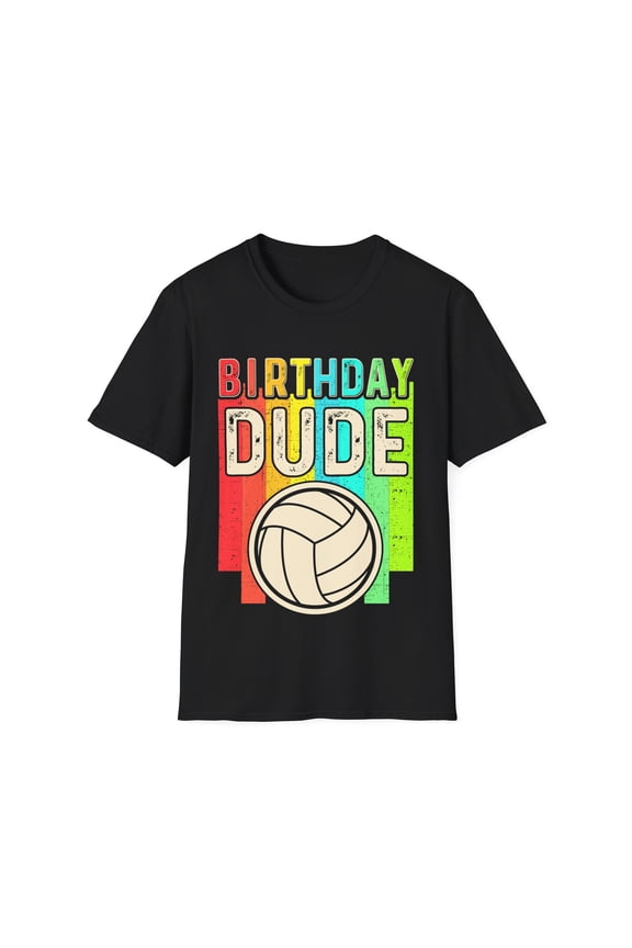 Perfect Dude Birthday Boy Volleyball Birthday Dude Birthday Gift Men Dude Shirts for Men