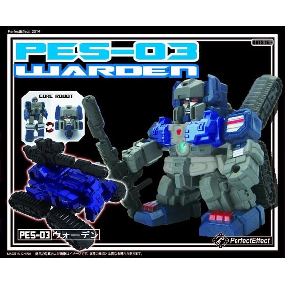 Perfect Effect Action Figure: PES-03 Warden Core Robot