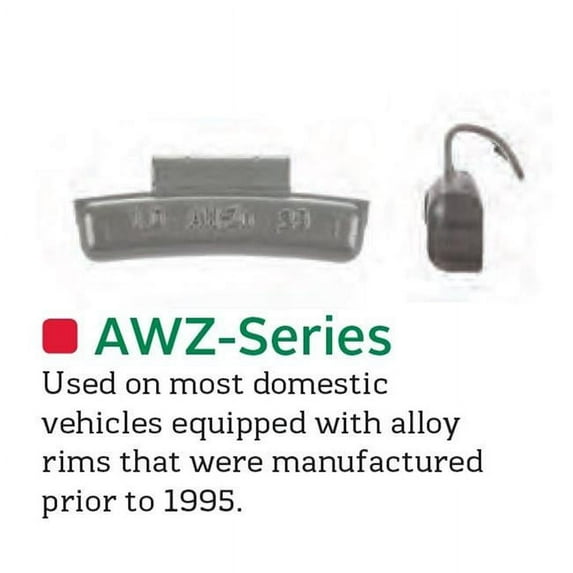 Perfect Equipment 2.5 oz AW-Series Zinc Wheel Weight, Box of 25