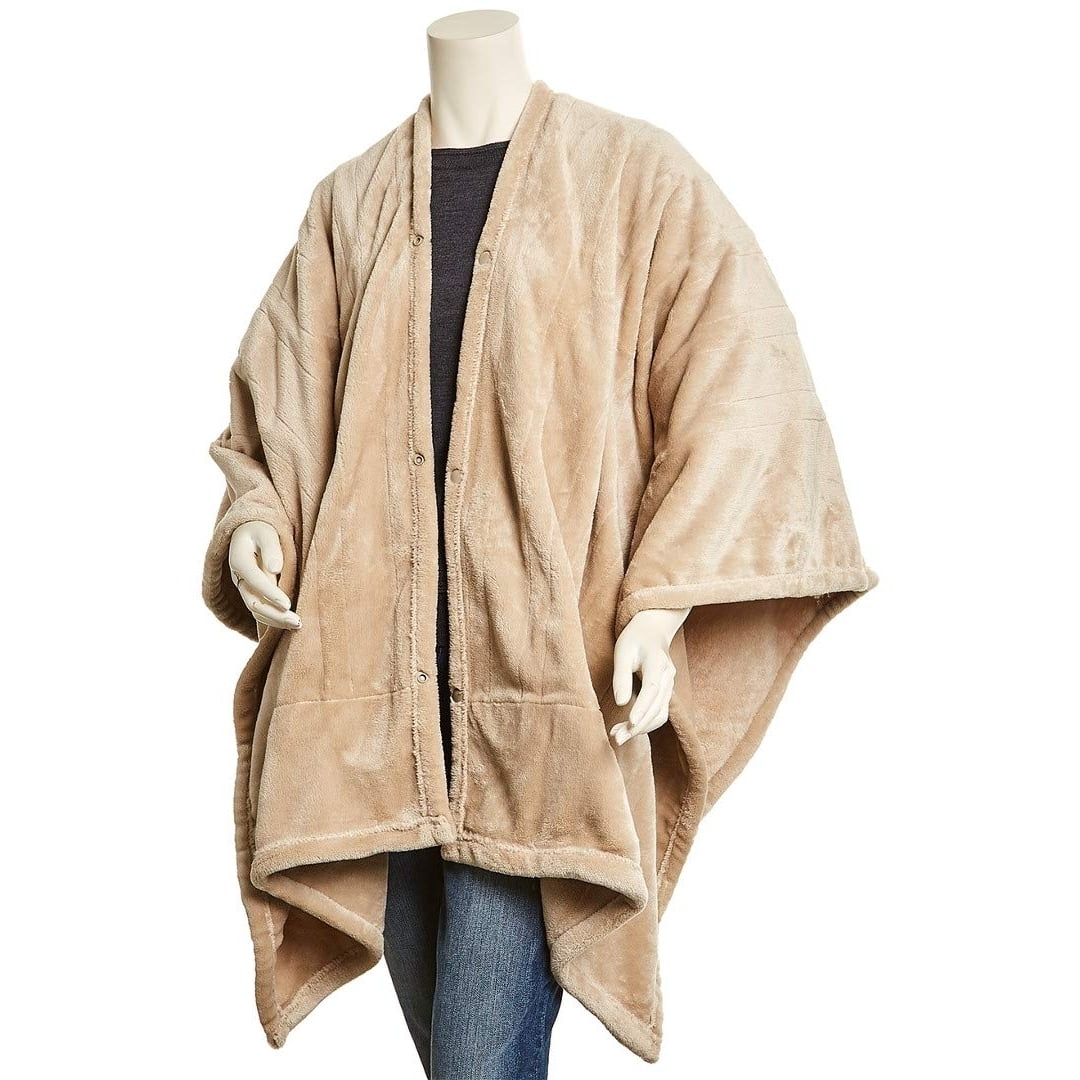 Perfect Fit Heated Snuggler Wrap ThrowLIKE_NEW Like New