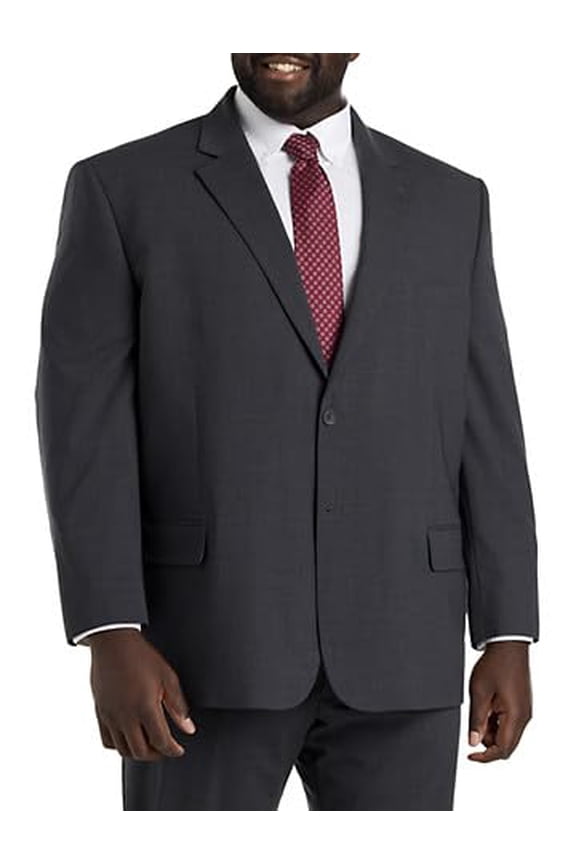 Perfect Fit Jacket-Relaxer Suit Jacket Charcoal 56