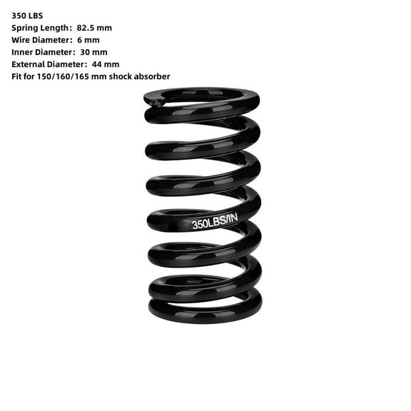 Perfect Fit Rear Shock Absorber Spring 30 MM Inside Diameter 350 650 LBS