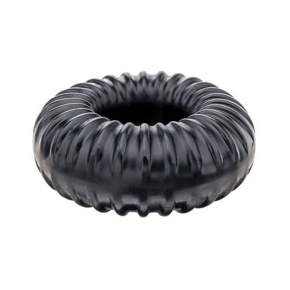 Perfect Fit Ribbed Ring - Black