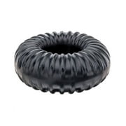 Perfect Fit Ribbed Ring - Black