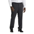 thumbnail image 1 of Perfect Fit Waist-Relaxer Flat-Front Suit Pants Charcoal 62 x 30, 1 of 5
