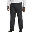 thumbnail image 1 of Perfect Fit Waist-Relaxer Pleated Suit Pants Charcoal 62 x 30, 1 of 4