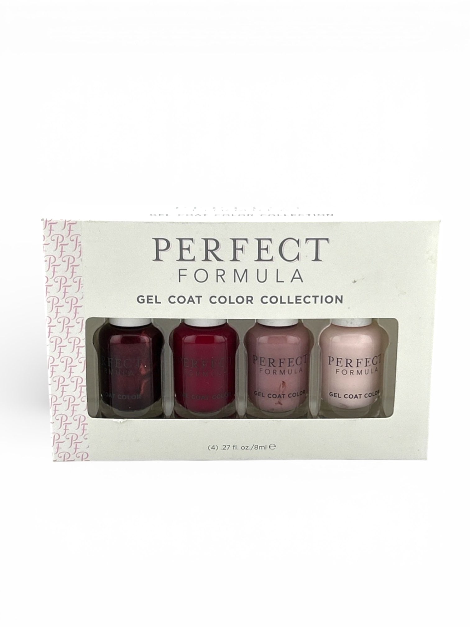 Perfect Formula Gel Coat Color Collection 4-Color 8 ml Kit – Nail Gel Polish Set