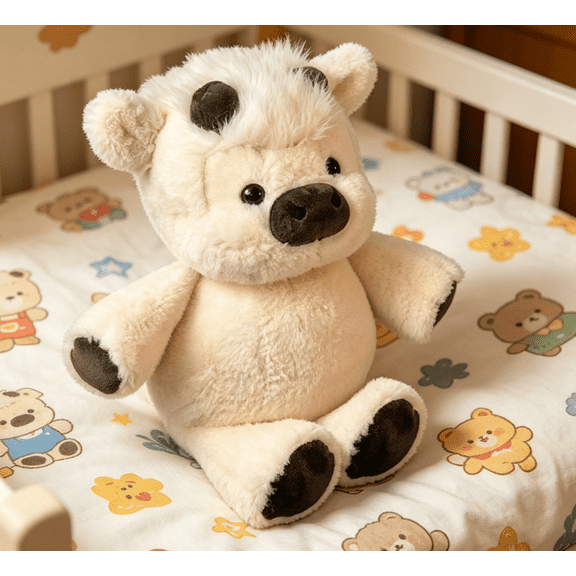 Perfect Gift With Unique,Creative And Adorable Running Cow Plush Toy, Super Soft Standing Doll With Hilarious Sprinting Posture, Comforting Playmate For ren S