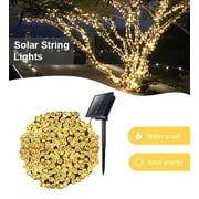 Perfect Holiday 30 LED Solar String Lights,Waterproof with Dragonfly Design Bulbs for Outdoor Home decor, Christmas, Parties, Garden - Multicolor