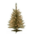 thumbnail image 1 of Perfect Holiday 2 Ft Pre-Lit Tabletop Champagne Color Christmas Tree, for Indoor, 1 of 6