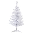 thumbnail image 1 of Perfect Holiday 2' White Tabletop Christmas Tree with Stand, 1 of 6