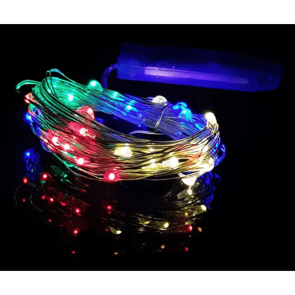 Perfect Holiday 20 LED String Fairy Light w/ battery - Multicolor