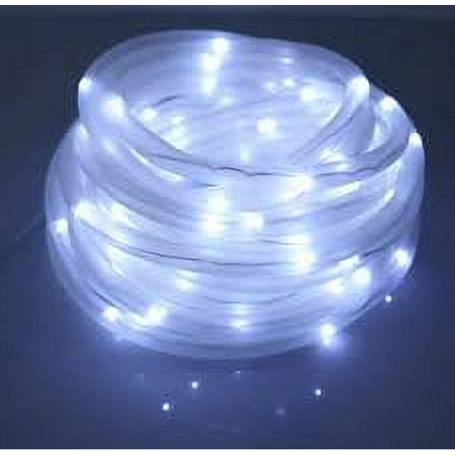 Perfect Holiday 20 LED Tube String Light Battery Operated - White