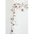thumbnail image 1 of Perfect Holiday 20 LED Glitter Snowflake Copper Fairy Lights - Battery Operated, Warm White for Christmas, Holiday Décor, 1 of 5