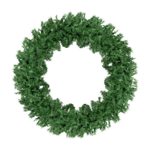 Perfect Holiday 24 inch Canadian Pine Artificial Christmas Wreath for indoor or outdoor Holiday Decor, Evergreen