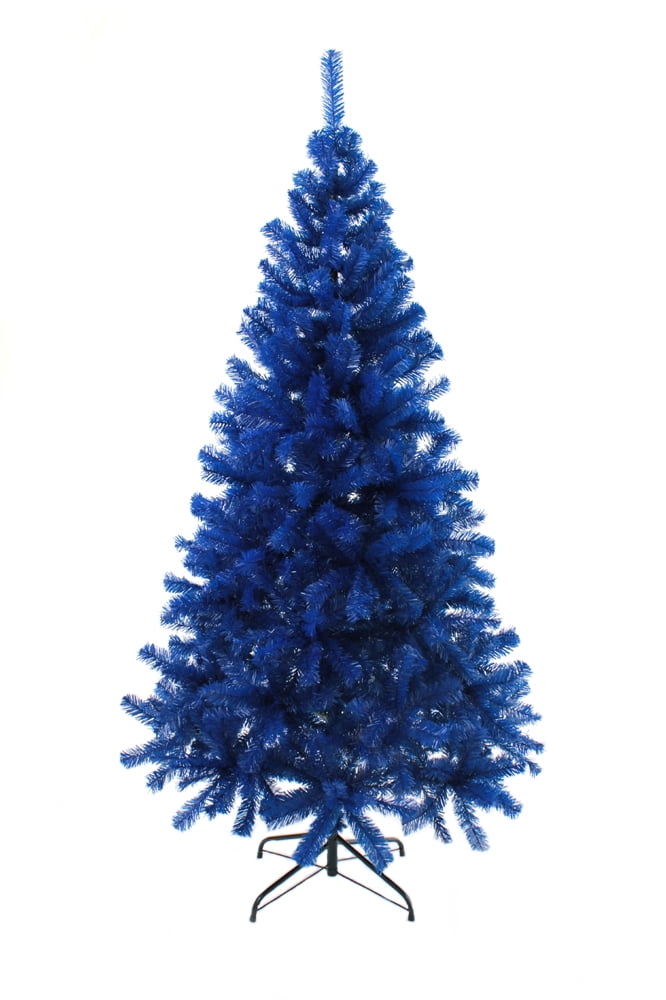 Perfect Holiday Easy SetUp 4' Outdoor Artificial Blue Canadian Pine