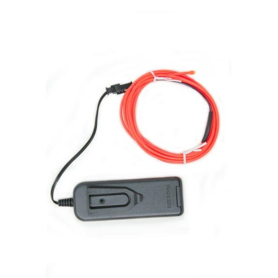 Perfect Holiday 6' Neon String Light - Wearable, Multi Light Options, Red