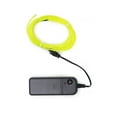 thumbnail image 1 of Perfect Holiday 6ft 2M Neon String Light - Battery Operated - Lemon Green Color, 1 of 2