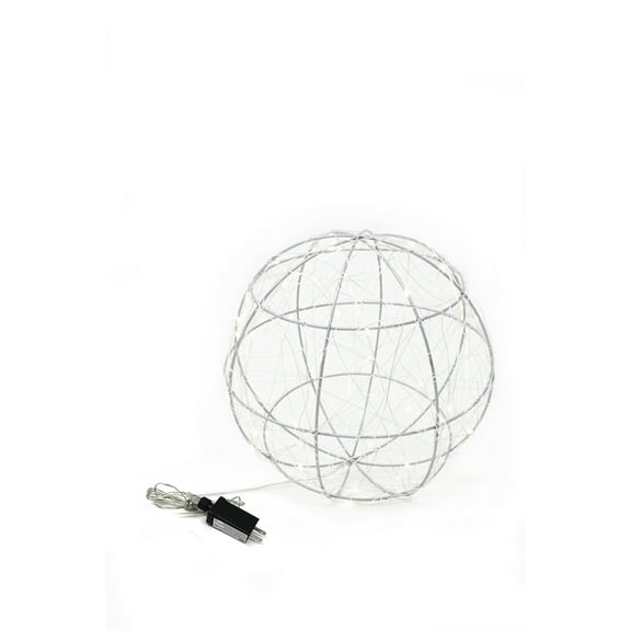 Perfect Holiday Large 120 LED Wire Ball UL Plug in Fairy Lights - Warm White Light for Weddings, Holidays, Home Dcor, Parties, Patios