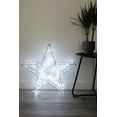 thumbnail image 1 of Perfect Holiday Large 180 LED Star Frame Fairy Lights Plug in Wall Art for Home Décor, Christmas, Party, 1 of 5