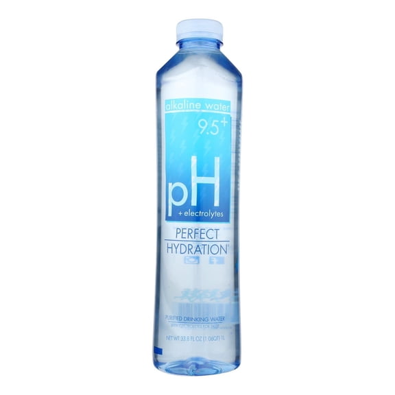 Perfect Hydration Alkaline Water + Electrolytes, 1 Liter