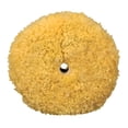 thumbnail image 1 of Perfect-It II 5754 Double Sided Polishing Pad, 9.9 in Dia, Quick Connect Attachment, Wool Pad, Yellow, 1 of 6