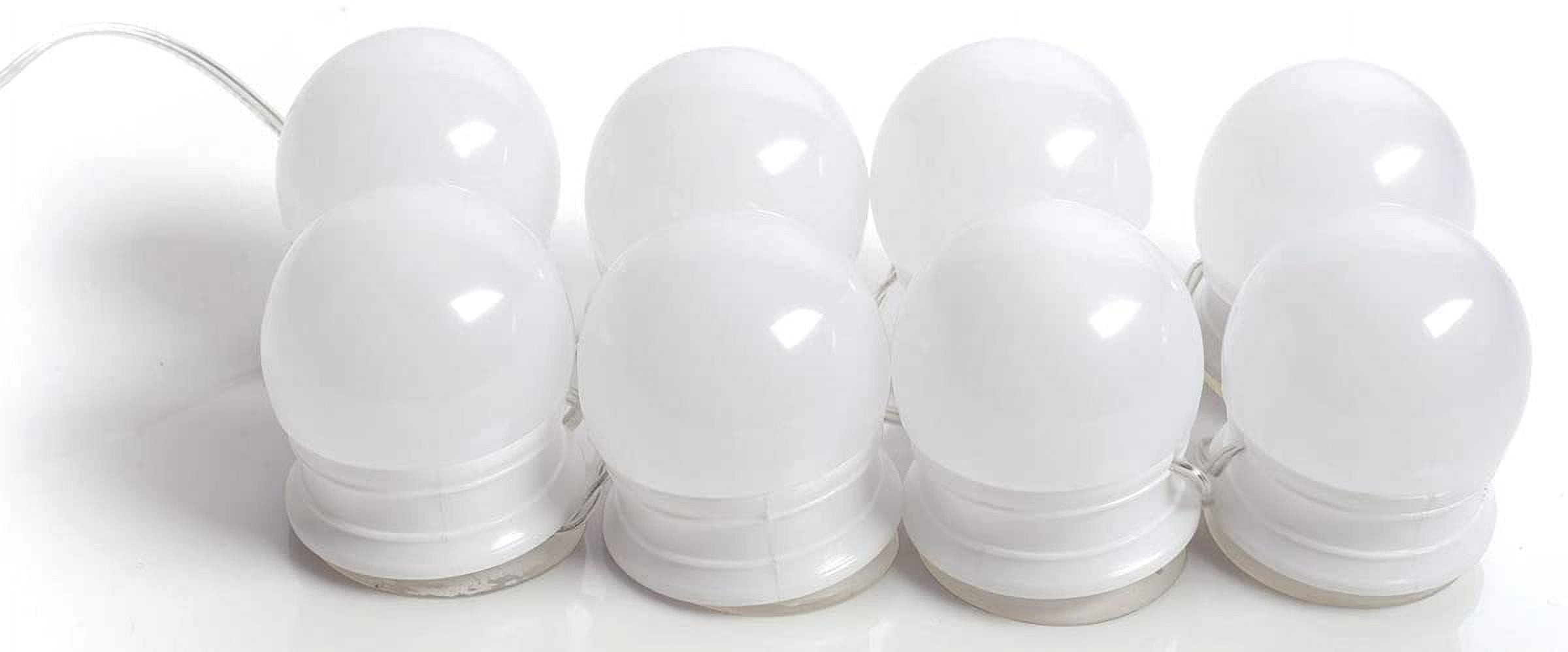 Perfect Life Ideas 8 Piece Portable Vanity Lights for Mirror USB