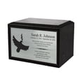 thumbnail image 1 of Perfect Memorials Black Granite Burial Vault Urn, 1 of 7