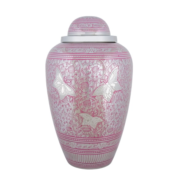Perfect Memorials Large Brilliant Butterflies Cremation Urn