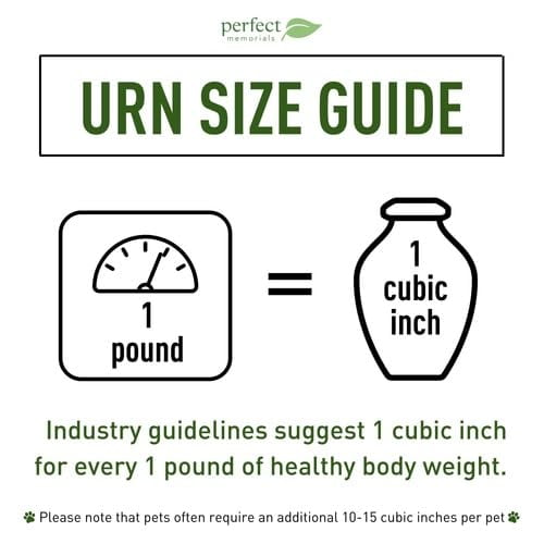 Perfect Memorials Large Lavender Bloom Cremation Urn for Ashes Adult