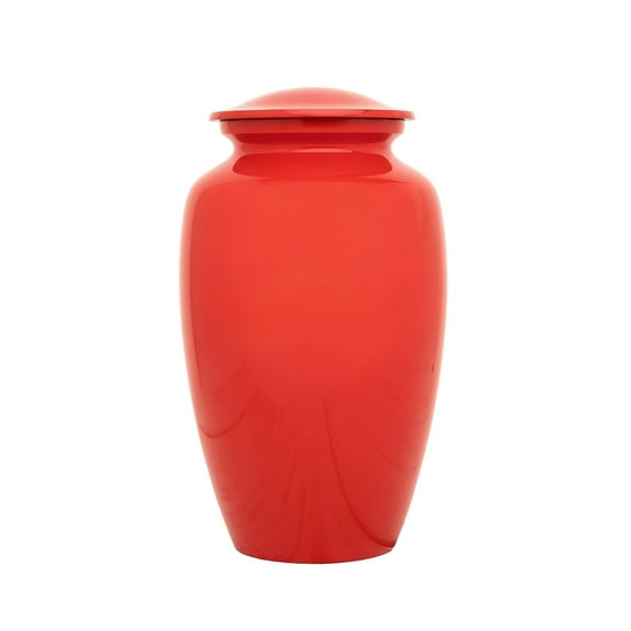 Perfect Memorials Large Red Solace Cremation Urn