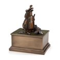 thumbnail image 1 of Perfect Memorials Small Golf Cremation Urn, 1 of 3