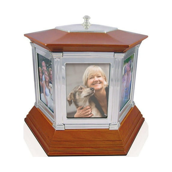 Perfect Memorials Small Rotating Memories Cremation Urn
