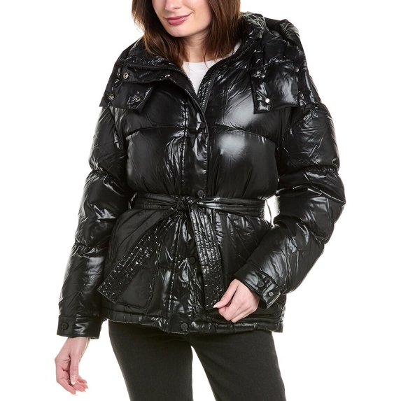 Perfect Moment womens Maya Down Parka Jacket, m, Black