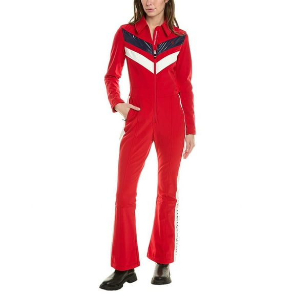 Perfect Moment womens  Montana Ski Suit, L, Red