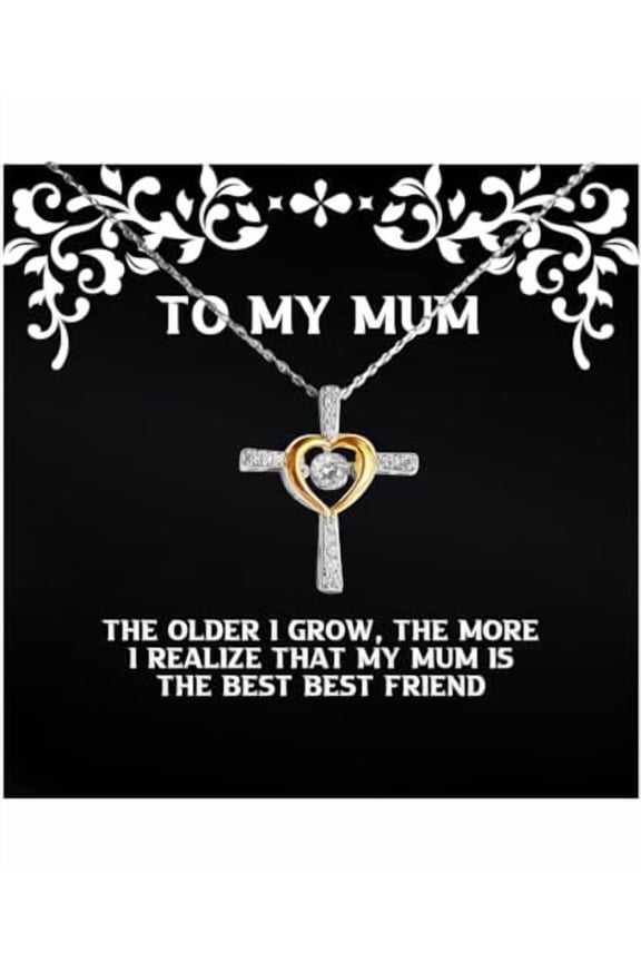 Perfect Mum Gifts, The Older I Grow, The More I Realize That My [B[], Epic Birthday Cross Dancing Necklace Gifts For Mom From Son, Fun gifts for mum that are unique