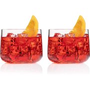 Perfect Negroni Cocktail Glass   11-Ounce Old Fashioned-Style Rocks Glass, 2-Piece Set Gift Box Collection