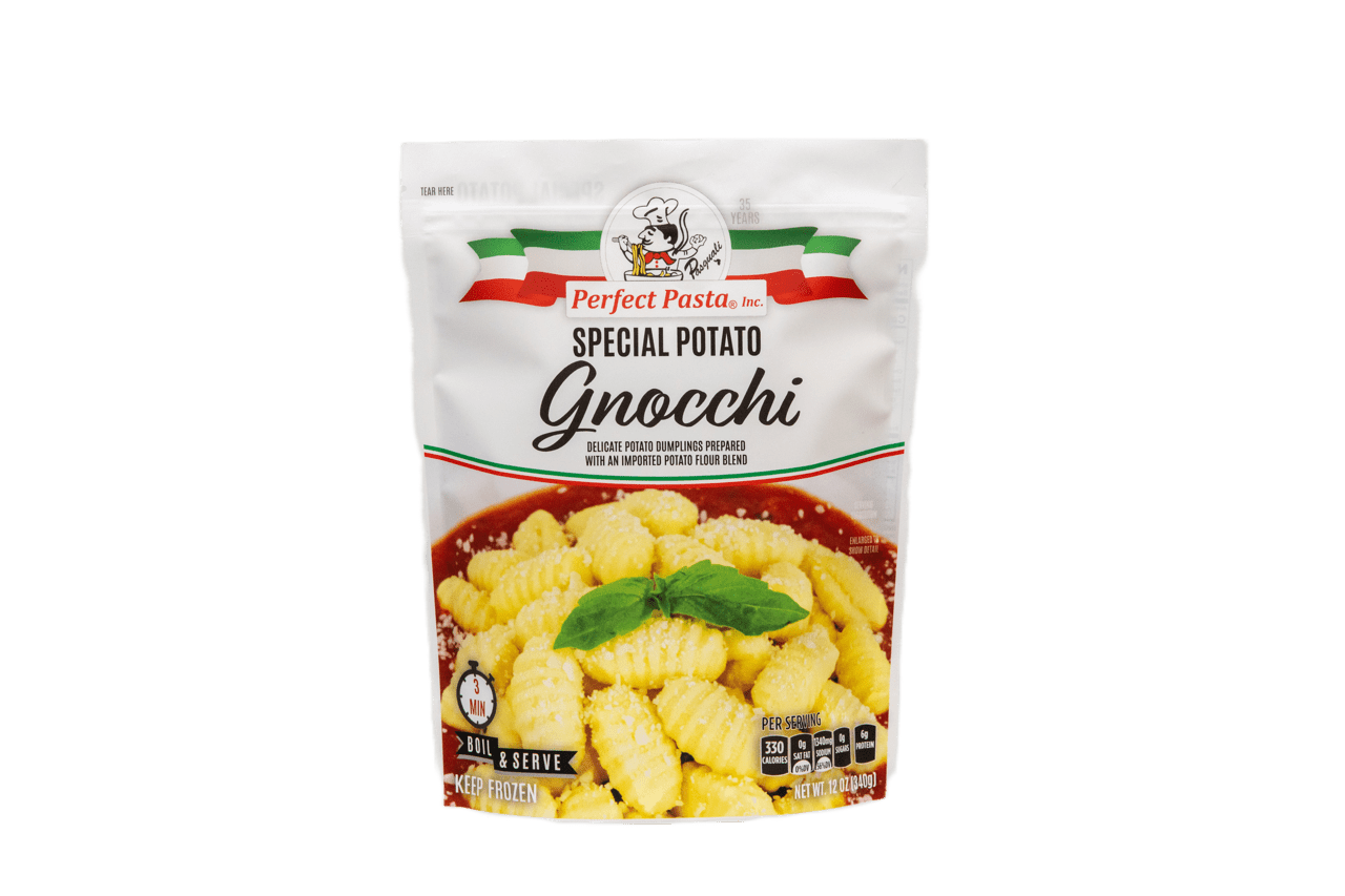 Perfect Pasta Inc. Special Potato Gnocchi, 12 oz (Frozen, Boil & Serve