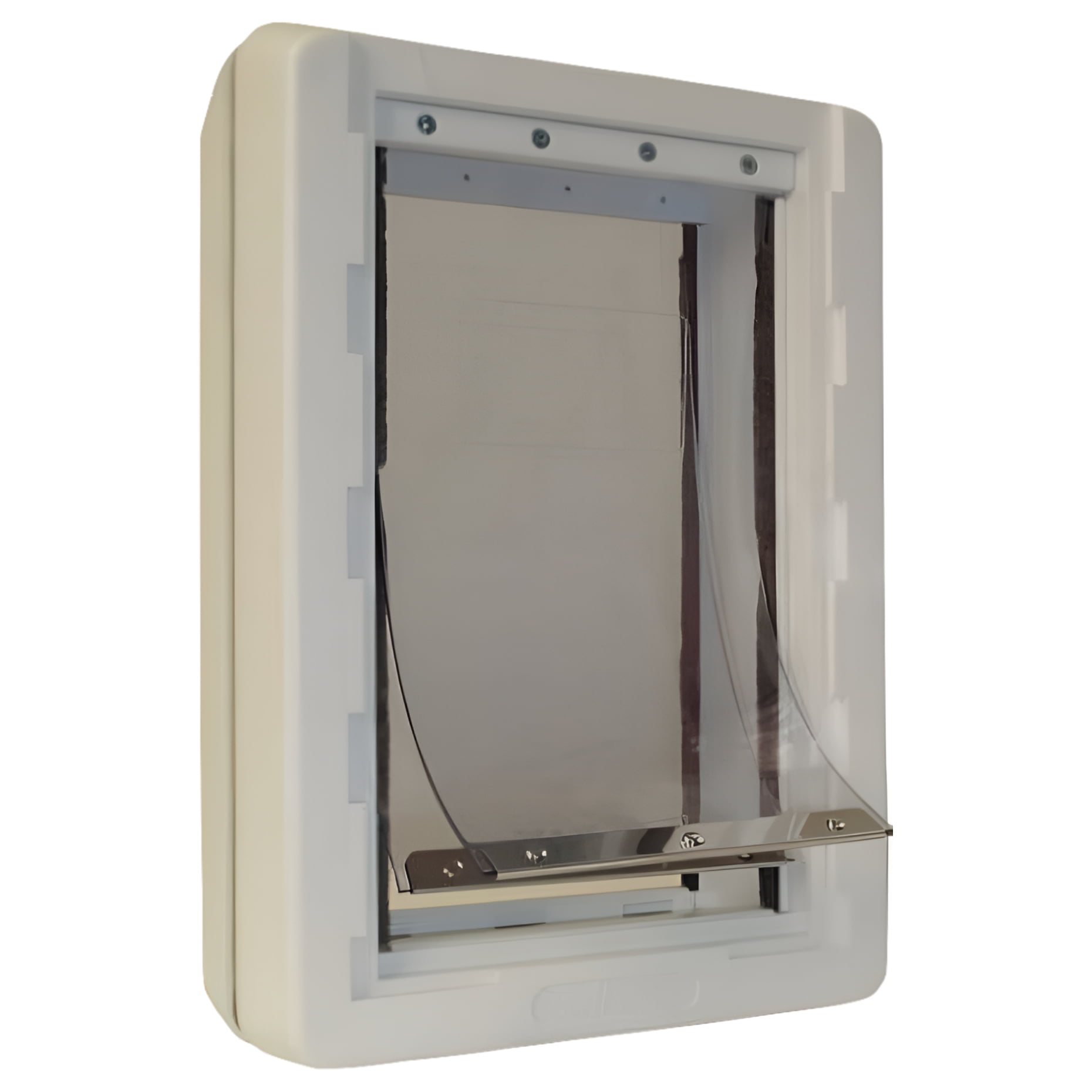 X-Large White All-Weather Energy Efficient Dog Door