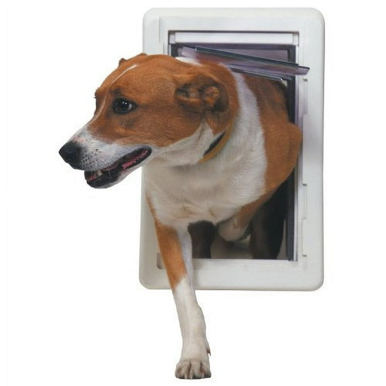 Perfect Pet The All Weather Energy Efficient Dog Door Medium 7.25 x 13 Flap Size