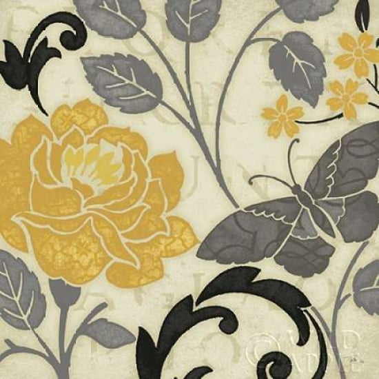 Perfect Petals I Yellow Canvas Art - Pela Studio (24 x 24)