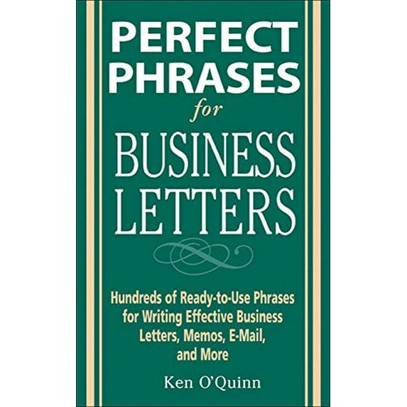 Pre-Owned Perfect Phrases for Business Letters (Paperback) 0071459766 9780071459761