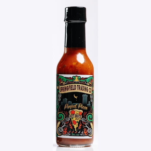 Springfield Trading Co. Perfect Pizza Hot Sauce, Mild, Italian Flavor, 5 fl oz Bottle