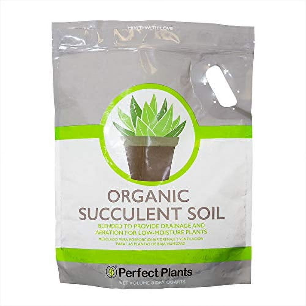 Perfect Plants Succulent & Cactus Soil Mix - 8 Quarts - Walmart.com